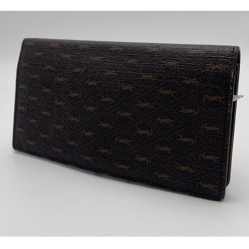 Authentic Saint Laurent All Over Monogram Long Card Wallet - Picture 2 of 10